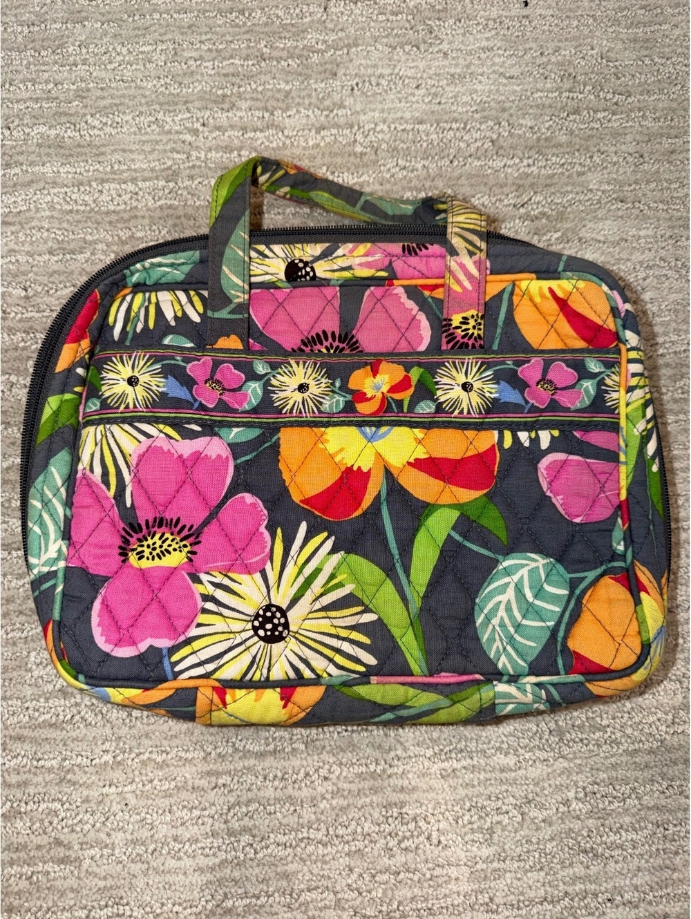 Vera Bradley Floral Laptop Briefcase Bag